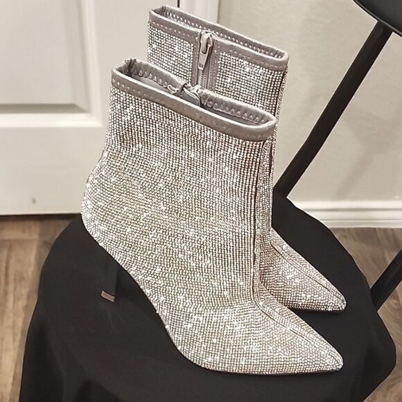 Steve Madden Elysia-R Rhinestone Bootie - Picture 15 of 15